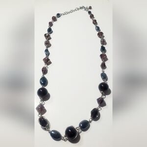 Elegant Multi-Color Beaded Necklace